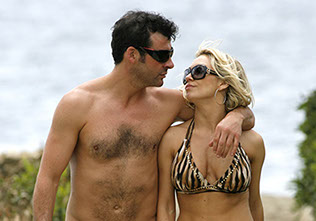 Joe Calzaghe & Kristina Rihanoff