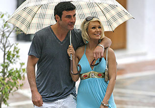 Joe Calzaghe & Kristina Rihanoff