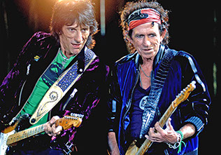 RONNIE WOOD, KEITH RICHARDS