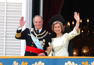 KING JUAN CARLOS AND QUEEN SOFIA