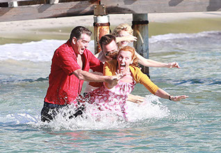 Pierce Brosnan, Toni Collete & Aaron Paul