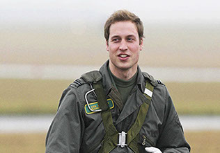 HRH Prince William took his first solo flight in a propeller-driven Grob 115E light aircraft known as the Tutor at RAF